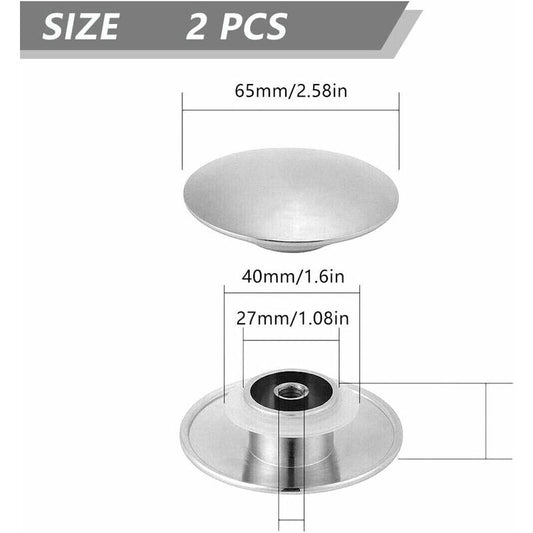 Brass Drain Plug, Bathroom Sink Drain Stopper, For Vanity Sink Bath Replacement Bolts V1188-MS-227-1455