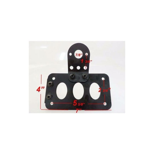 License Plate Bracket Easy Fix Mounting Kit Motorcycle Part For Harley V1188-MS-227-1461