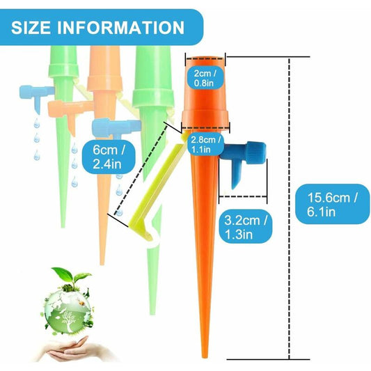 12 pcs Drip Irrigation Kit, Watering Plants For Garden, Automatic Plant Watering, Garden Plants Irrigation V1188-MS-227-1483