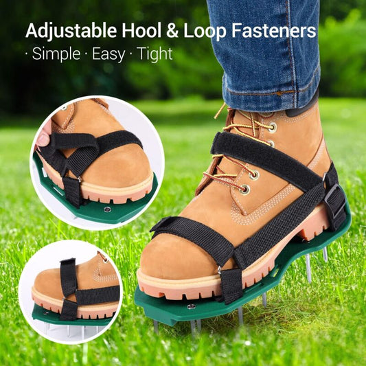 Lawn Aerator Sandals Free Installation, Lawn Shoe Nail Shoes Lawn Scarifier Lawn Shoes For Garden Lawn V1188-MS-227-1530