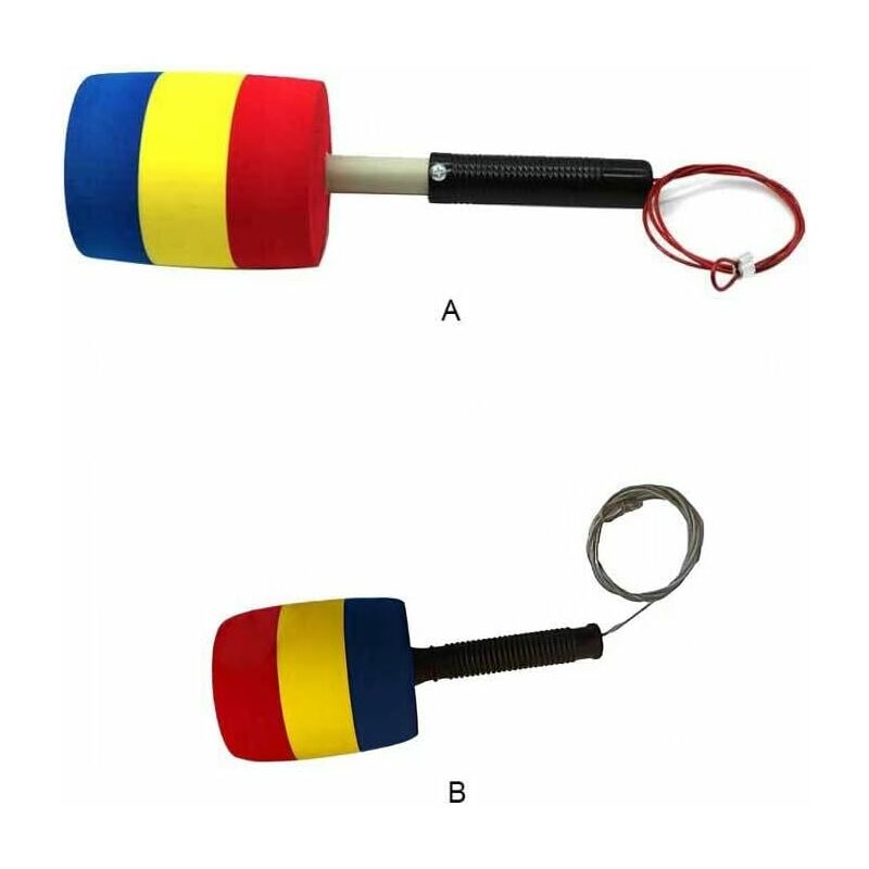 Soft Sponge Hammer Kids Game Hitting Striking Tool Non-Slip Hammers Washable Game Accessories Replacement V1188-MS-227-1618