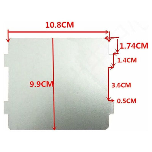 2 pcs Microwave Oven Parts Mica Accessories Super Thick Heat Insulation Pad Waveguide Cover For Frigidaire V1188-MS-227-1730