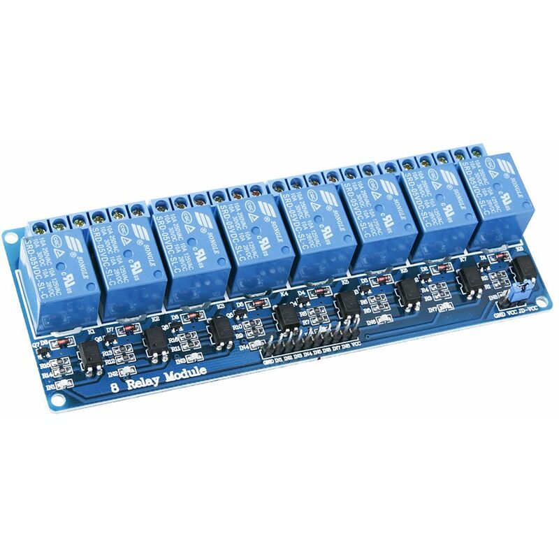 8 Channel 5V Dc Relay Module With Optocoupler 8-Channel Relay Module For Mega 1280 Dsp Arm Pic Avr Stm32 V1188-MS-227-1764