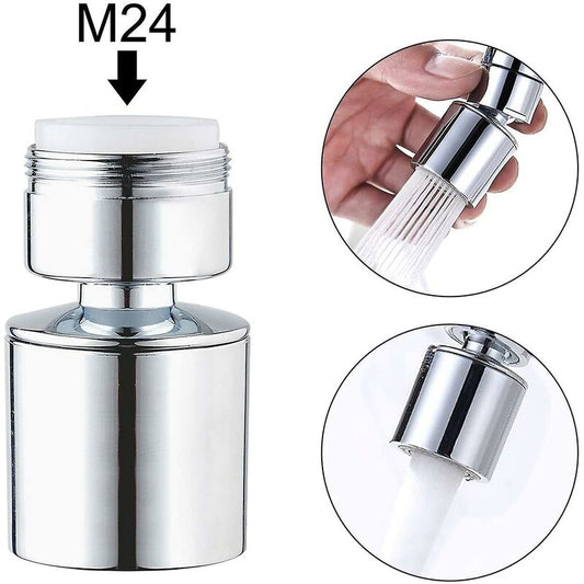 24Mm Dual Function Kitchen Faucet Aerator, Acs Certification, Chrome Male Thread (M24) V1188-MS-227-1811