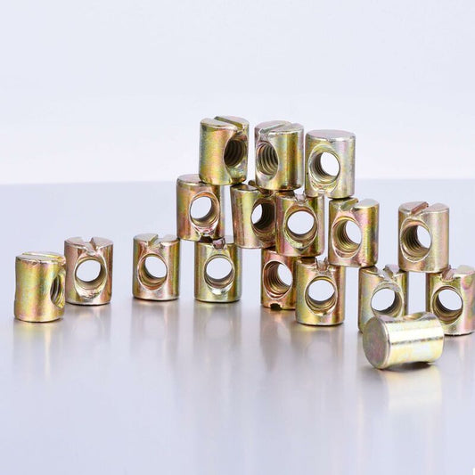 20 pcs M6 Slotted Nuts For Furniture Chairs Beds Cribs V1188-MS-227-1866