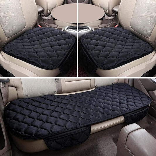 Car Seat Cushion Seat Cover Velvet Cover For Back Chair Front Seat Vehicle Protective Cover Mat Protector For V1188-MS-227-1933