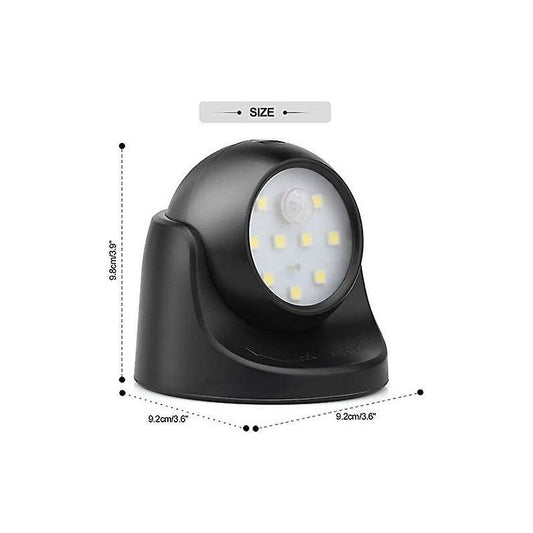 Outdoor Wall Light With Motion Sensor 1000 Lumen LED Outdoor Lighting Cordless Battery Powered Lighting 360 V1188-MS-227-1959