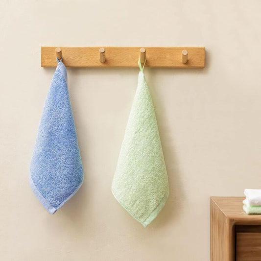 10 Pieces Baby Towels Hand Towels Bamboo Fiber Facial Wipes 25 Cm Kids Towels Multicolor Bath Towels Kitchen V1188-MS-227-2110