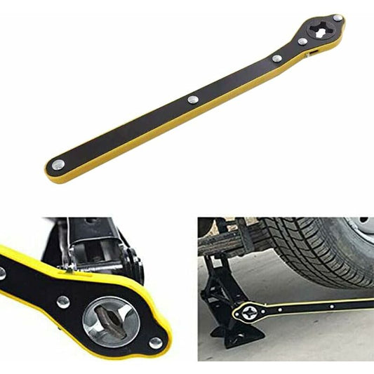 Labor Saving Wrench Auto Jack Ratchet Wrench Car Jack And Lug Wrench Handle For Motorcycle, Car, Suv And V1188-MS-227-2113