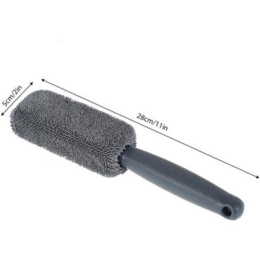 1 pcs Car Cleaning Brush Microfiber Wheel Brush Car Wash Detailing For Car Trunk Auto Brus Portable Motorcycle V1188-MS-227-2190