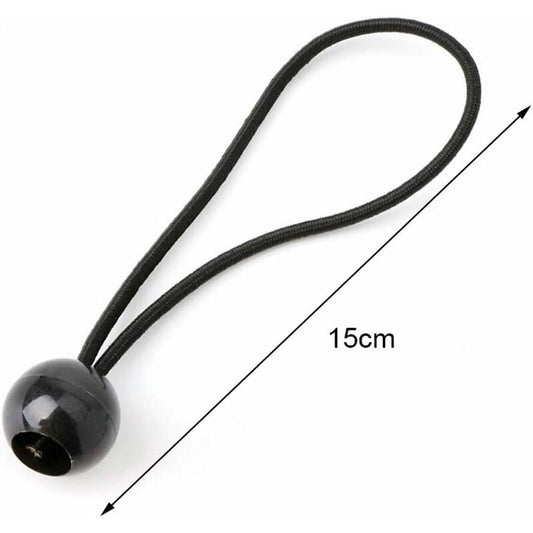 12 pcs Black Tarpaulin Bungees Balls Tarp Bungee Cord For Banner, Tarpaulins, Pavilions, Tents, Tent Bungee V1188-MS-227-2223