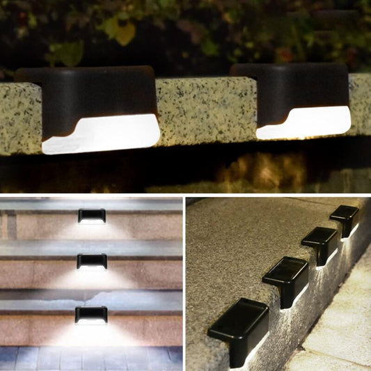 Waterproof Solar Fence Light, Solar Deck Light, Stair Light, Ip65 LED Solar Garden Lights For Patio Stair V1188-MS-227-2372