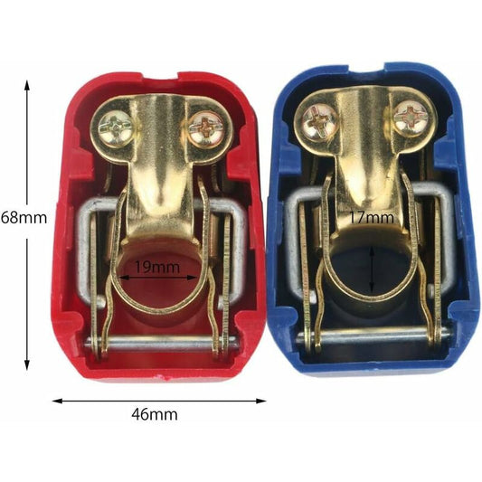 2 Pack Quick Release Battery Terminals, 12V Quick Release Battery Terminals Connectors, Battery Switch For V1188-MS-227-2398