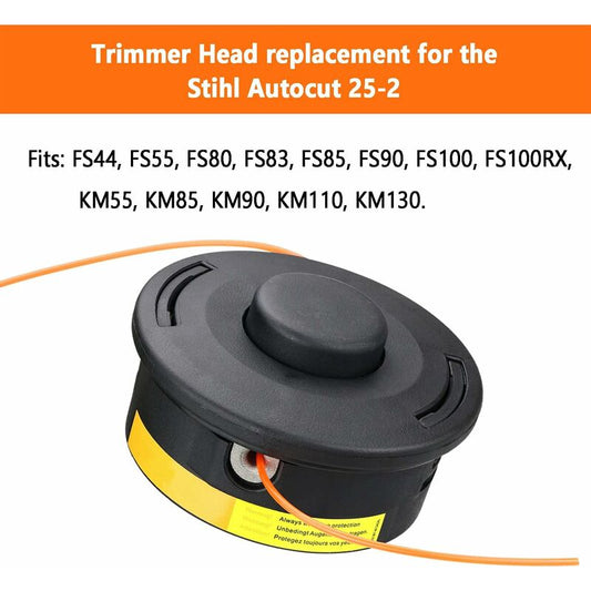 Trimmer Head For Stihl Auto Cut 25-2, Trimmer Head Fits Brushcutter Model Stihl Fs, Km Series V1188-MS-227-2479