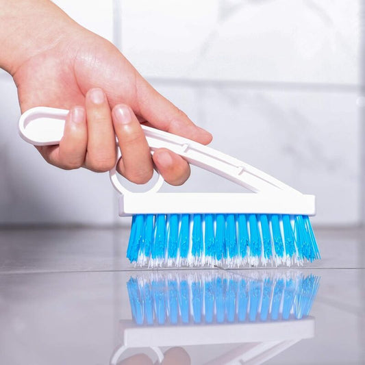 2 Pack Grout Scrub Brush - Stiff Nylon Bristle Scrub Brush For Bathtub, Shower - Floor Grout & Tile Cleaning V1188-MS-227-2505