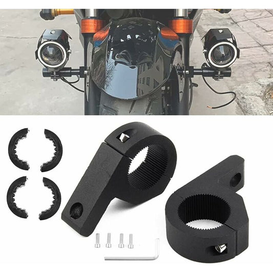 Universal 25Mm-30Mm Work Light Mounting Bracket Fog Light Bull Bar Bumper Mount Holder For Off-ROad Vehicle V1188-MS-227-2522