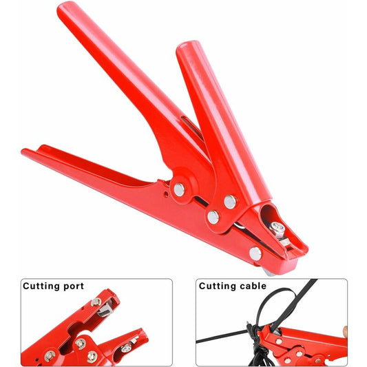 Hs-519 Self-Locking Tie Cutter & Clamp - All Metal - For Ties Up To 0.9Cm Wide V1188-MS-227-2524