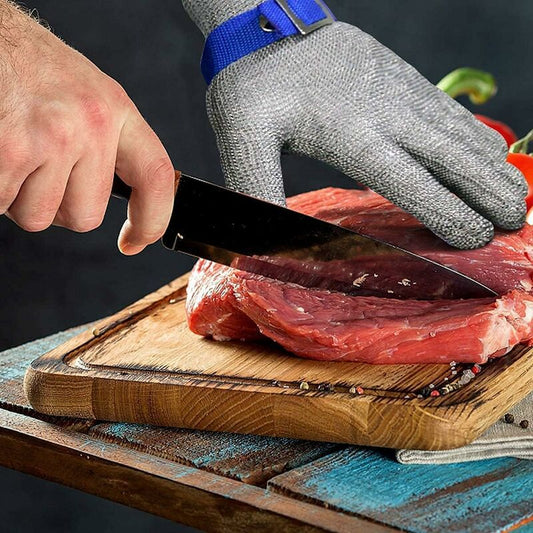 Cut Resistant Glove Iso-F Cut Resistant Gloves Stainless Steel Glove For Kitchen Butcher Outdoor Work V1188-MS-227-2640