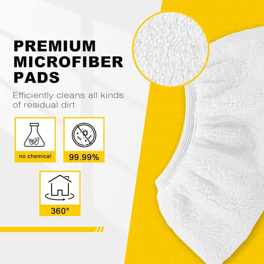 8 pcs Microfiber Cloths For Karcher, Hand Nozzle Cloths Accessory For Steam Cleaners Sc 1, 2, 3, 4, 5 V1188-MS-227-2674