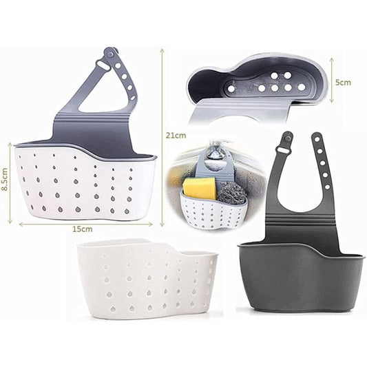 Kitchen Sink Sponge Holder, Hanging Drainer Basket, Hanging Drainer Basket, Sink Storage Shelf, Storage V1188-MS-227-2681