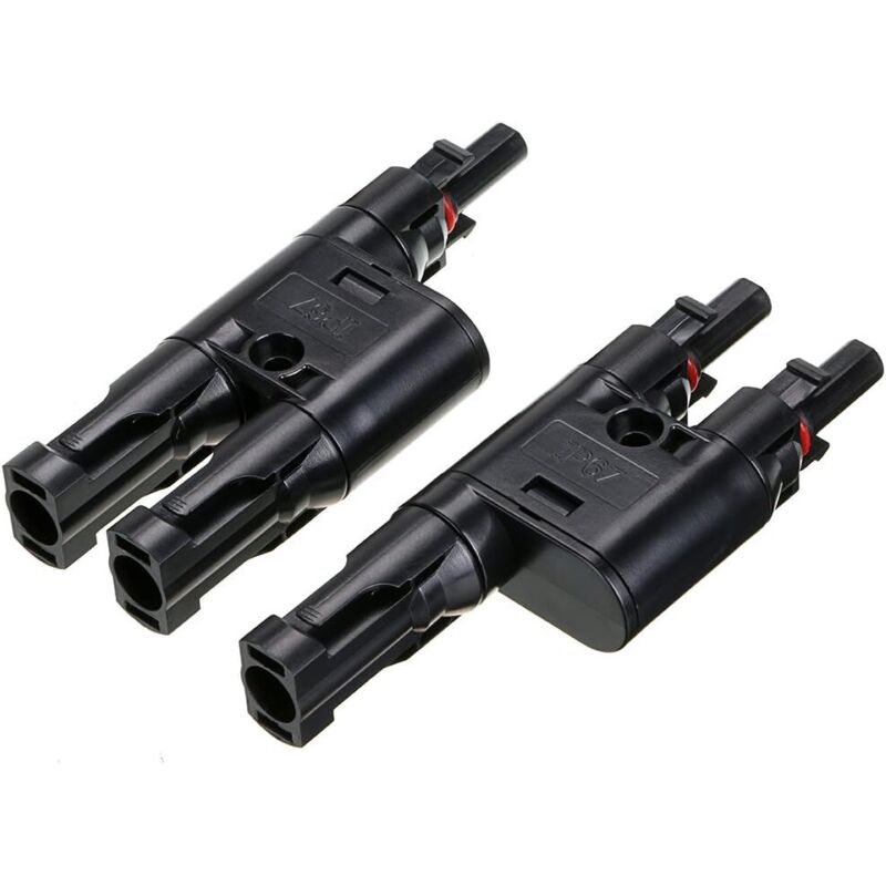 H- 1X Pair Of Solar Panel Connector (1 To 2 Branches), Mc4 Durable And Saving For Family V1188-MS-227-2696
