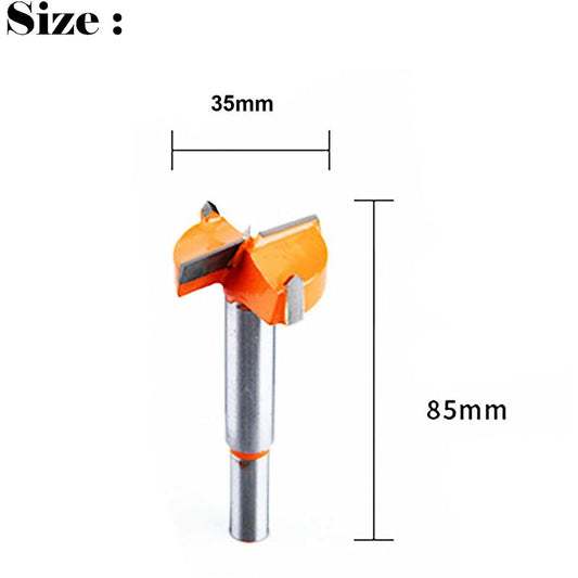 35Mm High Speed Hex Shank Hole Saw Cutter For Woodworking Hinge Hole Drilling 1Pc V1188-MS-227-2738