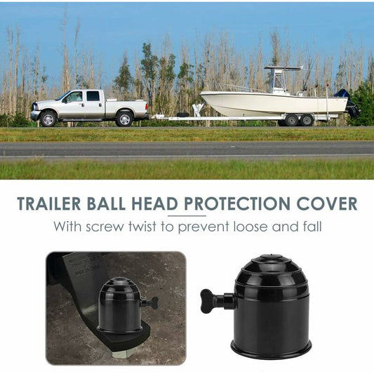 Trailer Hitch Ball Cover, 50Mm Universal Hitch Ball Cap Tow Ball Cover Trailer Hitch Ball Protective Cover, V1188-MS-227-2787