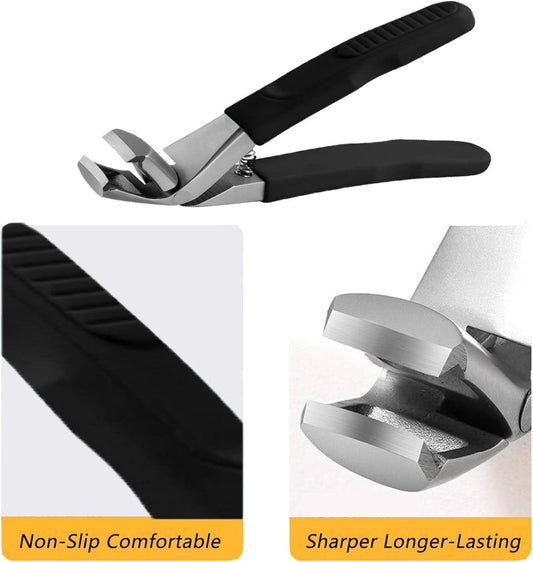 Nail clippers for seniors - Toenail clippers - Nail clippers - Large nail clippers - Premium steel nail V1188-MS-313-0015