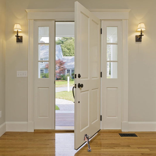 Doorstop - Interior doorstop - Exterior doorstop - Doorstop - Safety doorstop - Hinged and recessed doorstop V1188-MS-313-0042
