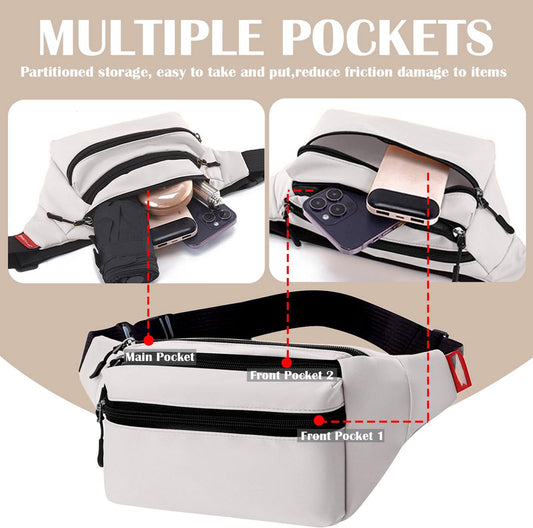 Riem Outdoor Bag - Fanny Pack - Waterproof Fanny Pack - Women's and Men's - Fanny Pack - Phone Bag - Swimming V1188-MS-313-0234