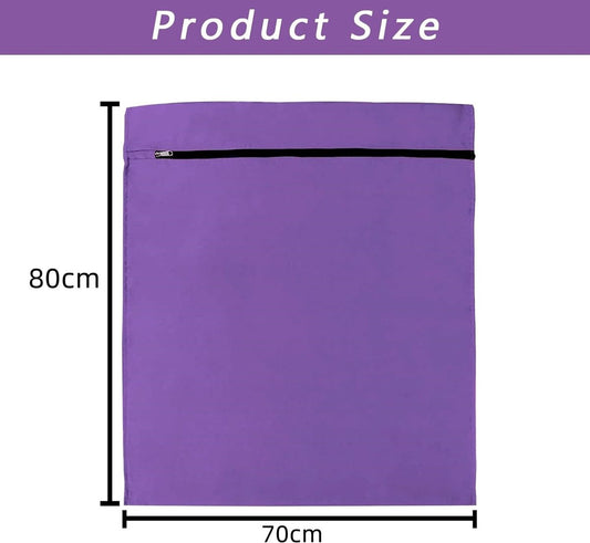 Pet Laundry Bags - Polyester Twill Laundry Bags - Large Zippered Laundry Bags - Prevents Pet Hair from V1188-MS-313-0250
