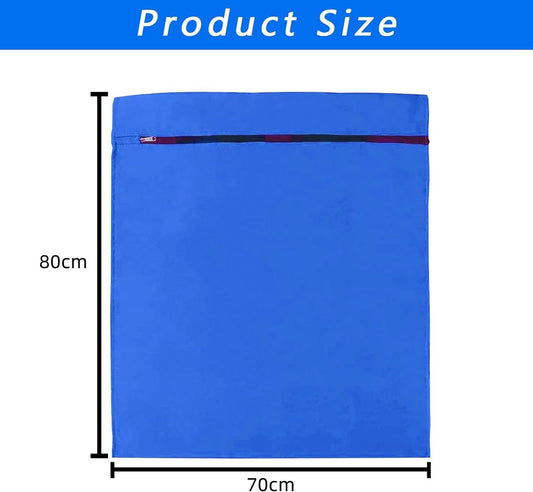 Pet Laundry Bags - Polyester Twill Laundry Bags - Large Zippered Laundry Bags - Prevents Pet Hair from V1188-MS-313-0251