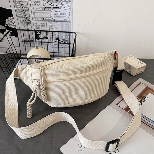 Fanny pack - Women's fanny pack - Men's fanny packs - Corduroy fanny pack - Women's corduroy fanny pack - V1188-MS-313-0272