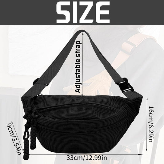 Fanny pack - Women's fanny pack - Men's fanny packs - Corduroy fanny pack - Women's corduroy fanny pack - V1188-MS-313-0273