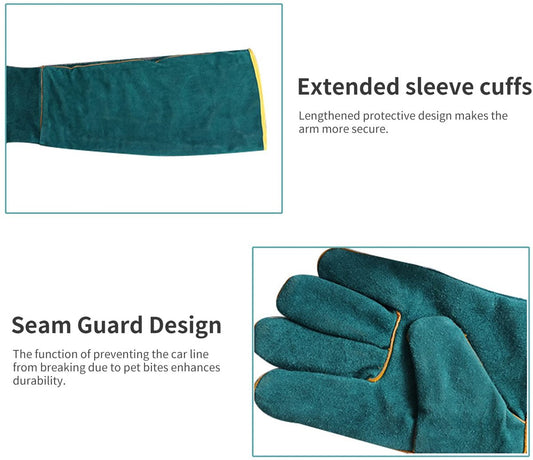 Anti-bite safety gloves - Pet gloves - Anti-bite gloves - Safety gloves - Pet protective gloves - Welding V1188-MS-313-0400