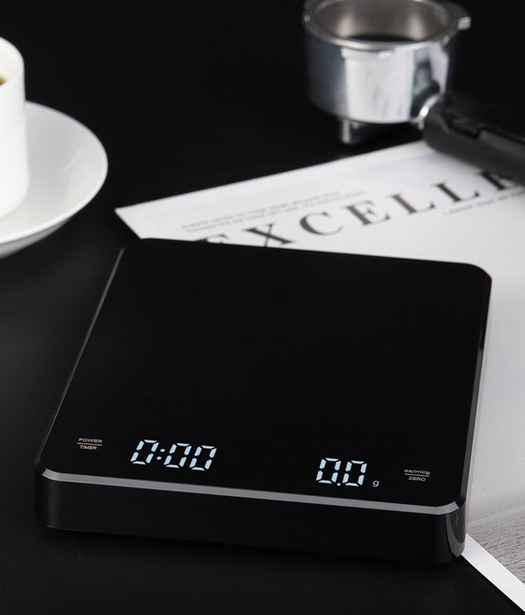 Precision Scale - Barista Scale - Coffee Scale with Timer - Small 3 kg / 0 g Coffee Scale with Gravity Sensor V1188-MS-313-0518