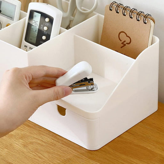 Desk Organizer - Pencil Holder - Storage - Sliding - Desk organizer, pencil holder and card holder, box and V1188-MS-313-0672