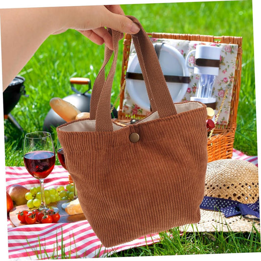 Lunch bag - Insulated bags - Tote bag - Shopping bag - Storage bag - Simple lunch bag - Outdoor lunch bag - V1188-MS-313-0693