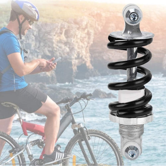 Bicycle shock absorber - Rear bicycle spring shock absorber - Metal - Mountain bike rear suspension shock V1188-MS-313-0706