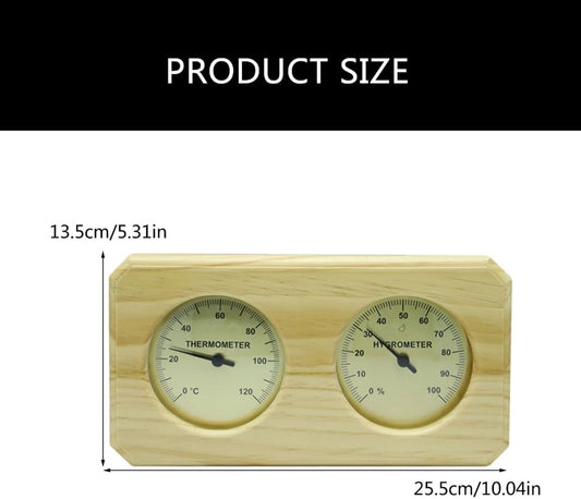 Indoor Thermometer - Indoor Thermometer - Thermometer - Weather Station - Hygrometer - Waterproof V1188-MS-313-0803