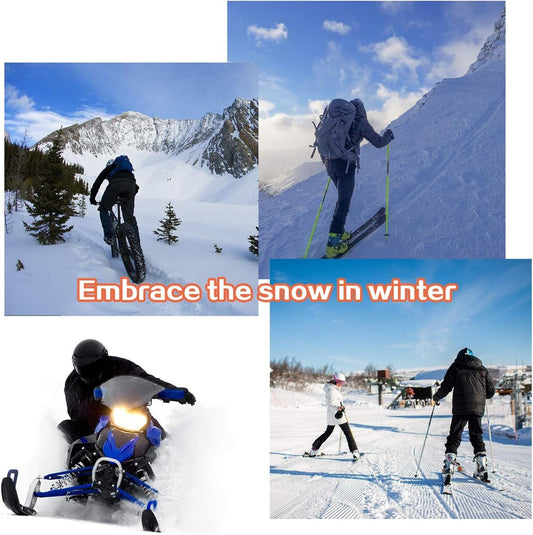 Beanie - Men's Winter Beanie - Knitted Beanie - Men's Beanie - With Flexible Neck Gaiter - Ski Balaclava - V1188-MS-313-0876
