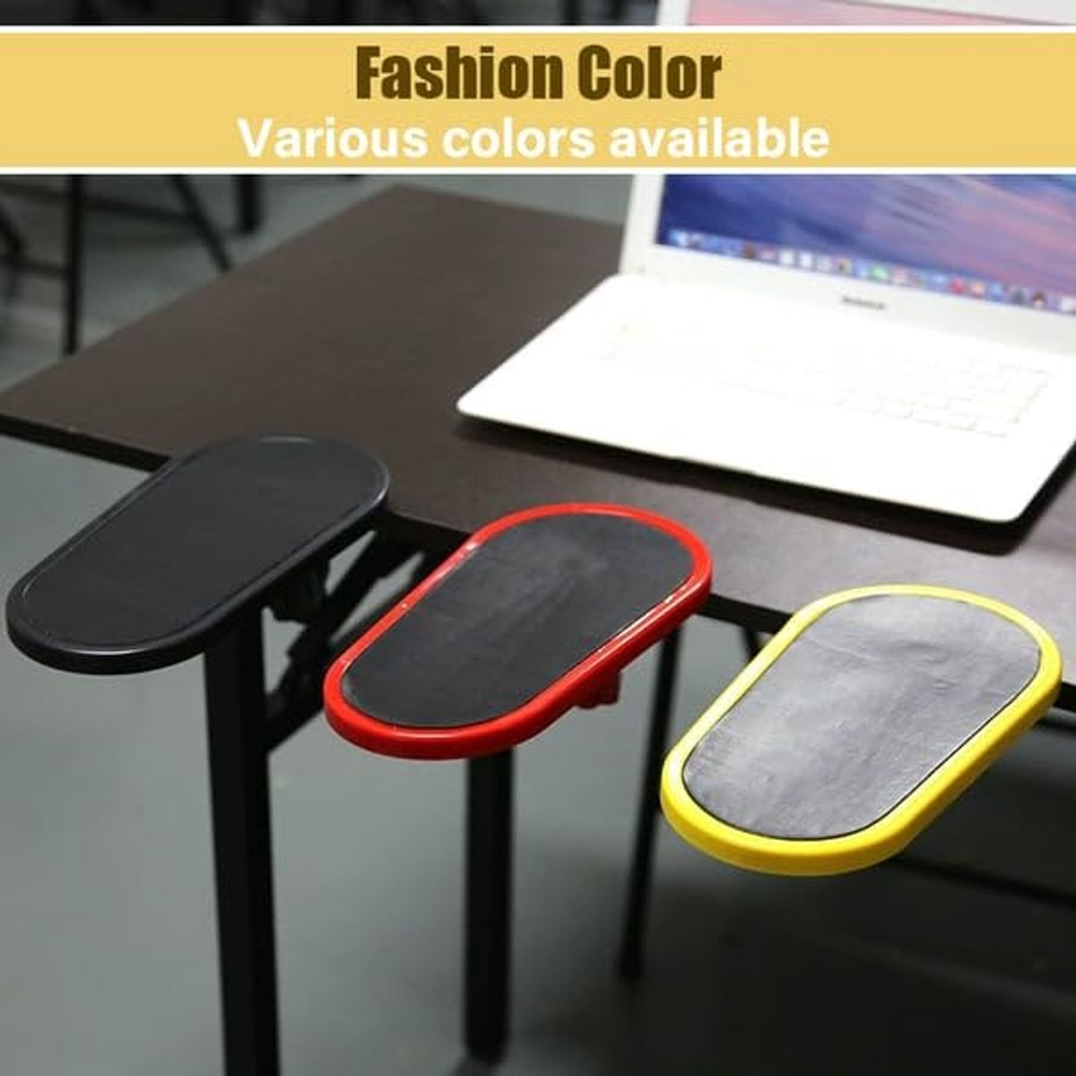 Ergonomic desk with armrests - Wrist rest - Adjustable wrist rest for computer and laptop - Comfortable and V1188-MS-313-0905