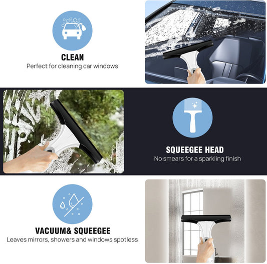 Windshield wiper - window cleaner - window squeegee - window cleaner - cordless window vacuum cleaner - water V1188-MS-313-0951