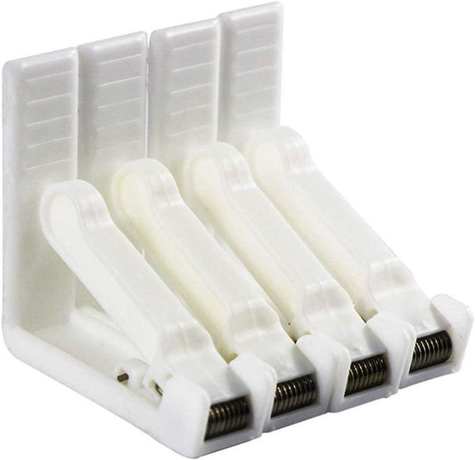 Tablecloth clips - For outdoor use, garden, picnics, weddings, parties, buffets and restaurants - Wit. V1188-MS-313-1040