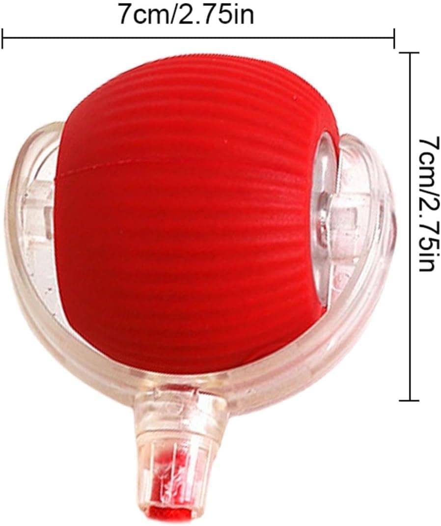 Smart Rolling Chew Ball for Dogs and Cats, Interactive Pet Toy, 2.5 inches V1188-MS-325-0081