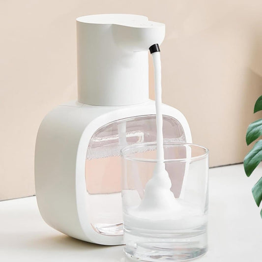 500ml Touchless Automatic Soap Dispenser with USB-C Charging, Silver V1188-MS-325-0334