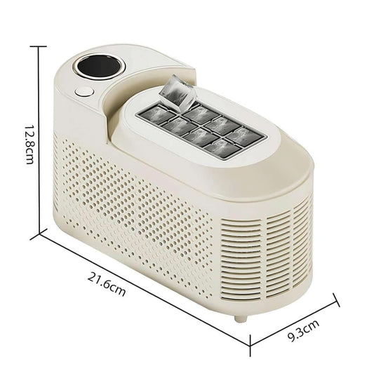 Portable Ice Machine Fast Ice Production in 10-15 Minutes Energy-Efficient Small Ice Maker with Low Noise V1188-MS-325-1134