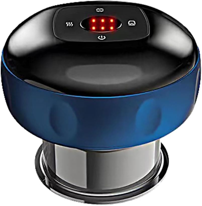 12-Speed Electric Cupping Therapy Machine with 12 Modes and 12 Cupping Cups, Blue V1188-MS-325-1241