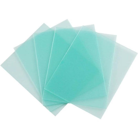10 Pack Welding Helmet Replacement Lenses for Industrial Welding, 10 x 115 x 90 mm V1188-MS-520-081