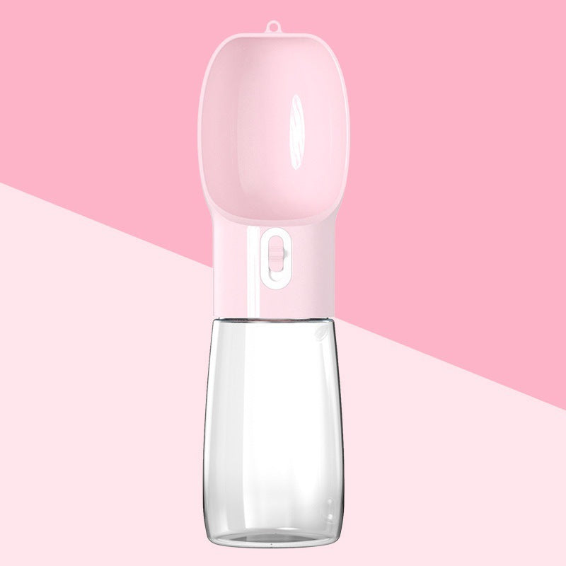 Portable Dog Water Bottle, Pink V1188-MS-611-086